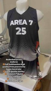 Basketball Jersey (Customizable Full Sublimation 200gsm Polydex)(NBA Cut)