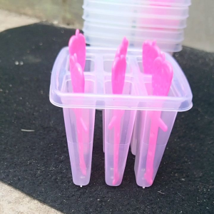 cetakan ES cream/cetakan jelly dengan stiknya