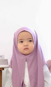 Pastella - Camila Instant 3-5 Tahun Hijab Pashtan Anak Bahan Jersey