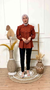 Kemeja Wanita Allsize Basic & Casual Kekinian