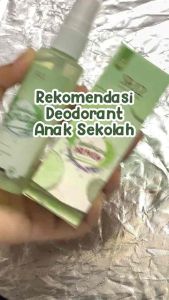DEODORAN SR12 SPRAY MENGHILANGKAN BAU BADAN PENCERAH KETIAK NON PARFUM NON ALKOHOL AMAN BUMIL DAN BUSUI | DEODORAN ANAK SEKOLAH HERBAL ALAMI|