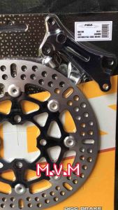 MOZ - PIRINGAN CAKRAM LEBAR 260MM COPY KTC PLUS BREKET PNP BEAT SCOOPY VARIO 125/150 SPACY GENIO BEAT DELUXE VARIO 160 CBS MOZ ORIGINAL KHUSUS LUBANG 4 MATIC