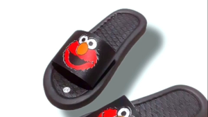 Sandal Selop Wanita Dewasa Motif ELMO