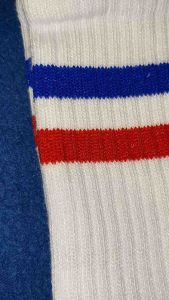 Kaos Kaki Motif Strip Oldschool Casual Kualitas Premium