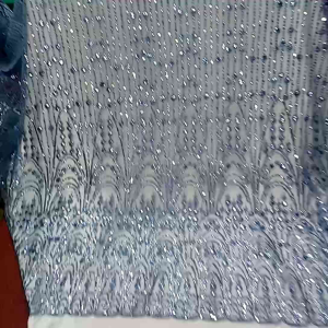 Kain tulle spenggel|Bahan kebaya full payet|Tille bordir|motif baru!