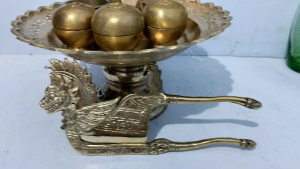 Pajangan Tepak Sirih Tua Full Set Lengkap Dengan Kaciip