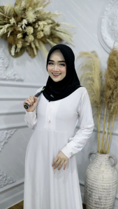 Bergo Instan Pad Jersey Premium Size M by Intania | Bergo Instan Sporty