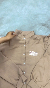 Blouse Crinkle Lyodra Kemeja Blouse Wanita Trending