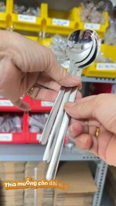 [HCM]SÉT 4 CHIẾC THÌA - (MUỖNG )HÀN QUỐC INOX 304 ĐẸP LỘNG LẪY ( CÓ 3 SIZE)