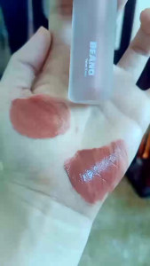 Son kem lì  cao cấp Beana vellvetlips màu Nâu tây BA02  tone tây sang chảnh