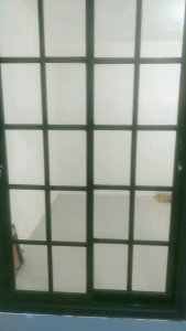 JENDELA ALUMINIUM SLIDING ORNAMENT uk T100xL80 GRATIS PACKING KAYU