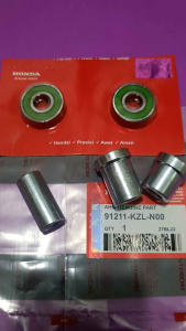 Paket Komplit 4 Item Bos Bohs Roda Depan+ Bos Tromol+ Bearing 6201 AHM (2 PCS) Honda Beat FI Vario Genio