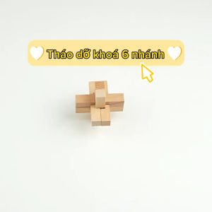 bộ khóa lỗ ban khóa khổng minh game giái đố trí tuệ cho bé