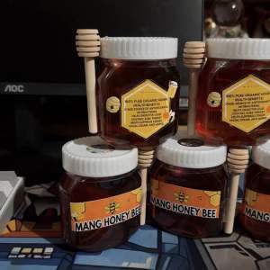 Pure Cultured Honey 200 ml with free honey dipper