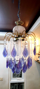 Lampu hias gantung ruang tamu minimalis