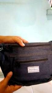 TAS SLEMPANG BAHU BAHAN JEANS POLOS AWET DAN TAHAN LAMA