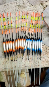 ทุ่นรั้งอ้อสำหรับน้ำลึกหรือระยะไกล บอดี้5 มิน ยาว 5 ซม.ยาวรวม 21 เซนติเมตรหางตัน