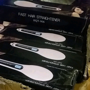 Catok sisir pelurus rambut HQT-906/ fast hair straightener