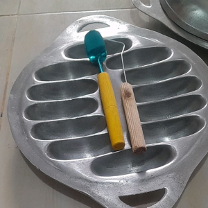 Cetakan Kue Pukis Tebal Free Pengait Sutil Tutup Cetakan Kue Pukis Anti Lengket