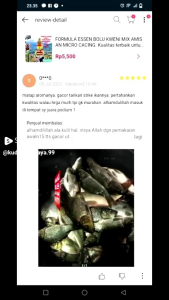 Formula Essen Bolu Kweni mix Micro Cacing target indukan utk Lomba harian/Galapung.. Amis Wangi Nyengat.. untuk ikan mas Patin Bawal Nila Lele