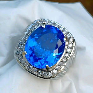 CINCIN BATU BLUE KASMIRE HIGH QUALITY