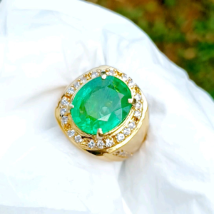 CINCIN BATU ZAMBRUD COLOMBIA CHATAM SUPER KUALITIAS