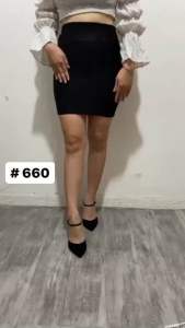 MM 660 Rok Span pencil skirt / MIDI ROK SPAN IMPORT Rok selutut Rok Kerja Rok Polos Rok Hitam Rok Kantoran