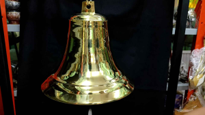 ระฆัง ทองเหลือง ขัดเงา (โรงเรียน 8 นิ้ว)  R043