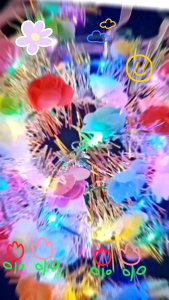 คาดผม มงกุฎดอกไม้ ไฟกระพริบ มีสวิตช์เปิดปิดไฟ