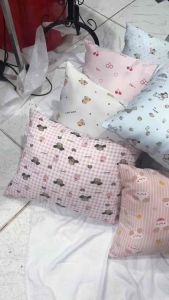 Gối cho cotton hàn cho bé cao cấp 30x42 [ tháo rời vỏ- dây kéo]