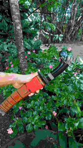 GOLOK GALONGGONG TEBAS hendle motif mamanukan TANDUK KERBAU PADAT