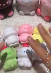 IBloom Tokyo Cute Squishy Charms Blind Box Anti-Stress Toys Kawaii Squeeze Slow Rebound Rising Children Collection ADHD Fidget Stress Squeeze Toy Children