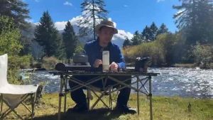 [แพ็คคู่] เครื่องชงกาแฟ CP-018 (สีขาว) + เครื่องบดกาแฟ HM-995 (สีดำ)