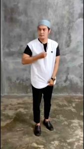 BAJU ROMPI SHOLAT PRIA DEWASA TERBARU M L XL XXL FULL KATUN