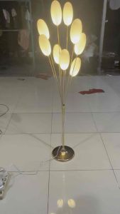 Lampu Standing Telur Artificial Egg 9 Head Tulip Led Stand Lamp Dekorasi Hiasan Event Wedding Pelaminan Home Decor Dan Hias Cafe Hotel Import Premium artifisial Murah dan Terlaris