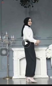 rok span belah belakang .ROK span panjang .rok formal rok kantor .rok kerja