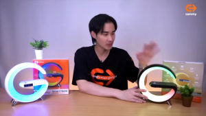 Commy Smart Home 4-In-1 Speaker สมาร์ทโฮม ลำโพง นาฬิกา ชาร์จไร้สาย ปรับไฟได้ 16 ล้านสี ลำโพง G