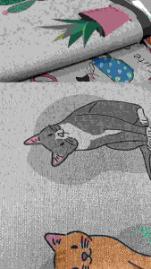 พรมยางพาราซับน้ำกันลื่นขนาด45×75cm.