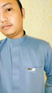 Baju Koko Pria Dewasa Lengan Panjang Polyester Atasan Cowok Muslim Premium