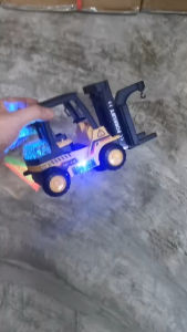 Mainan Forklift Builder Musical Toy