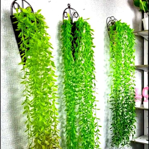 Tanaman Hias Plastik Daun Tirai Rambat Hiasan