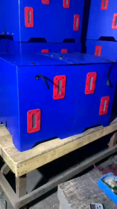 Derby cage double folding for cock chicken dimensions 34 x 23 x 22 inches