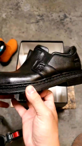 Sepatu Pria Boots Safety Kulit Fintoni Steel Toe 9117