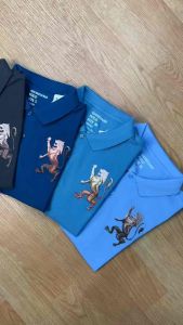 Kaos kerah logo Lion (men) --Polo giordano premium Tshirt pria terbaru