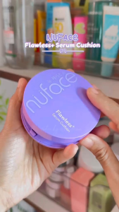 Nuface Flawless +Serum Cushion dengan SPF 30OA+++ (Cakupan Sedang hingga Tinggi)