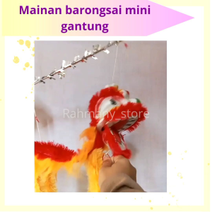 mainan anak barongsai gantung