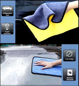 LAP MOBIL DAPUR MEJA MICROFIBER KAIN HANDUK NYERAP MIKROFIBER DUA SISI