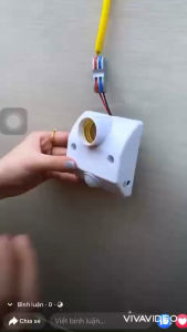 Đui đèn cảm biến