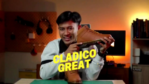 Sepatu Pria Formal Semi Boots kerja Kantor Kuliah Cladico Great