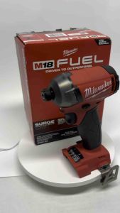 Milwaukee 2760-20 M18 FUEL SURGE 1/4" Hex Brushless Cordless Impact Driver (Tool Only - No battery and charger) 50% quieter operation 3X less vibration for smoother operation and faster driving speeds compared to standard impacts Brand New in box.
